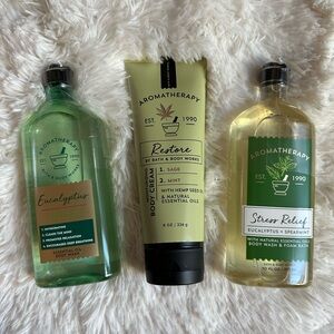 New Bath & Body Works Aromatherapy, set of 3